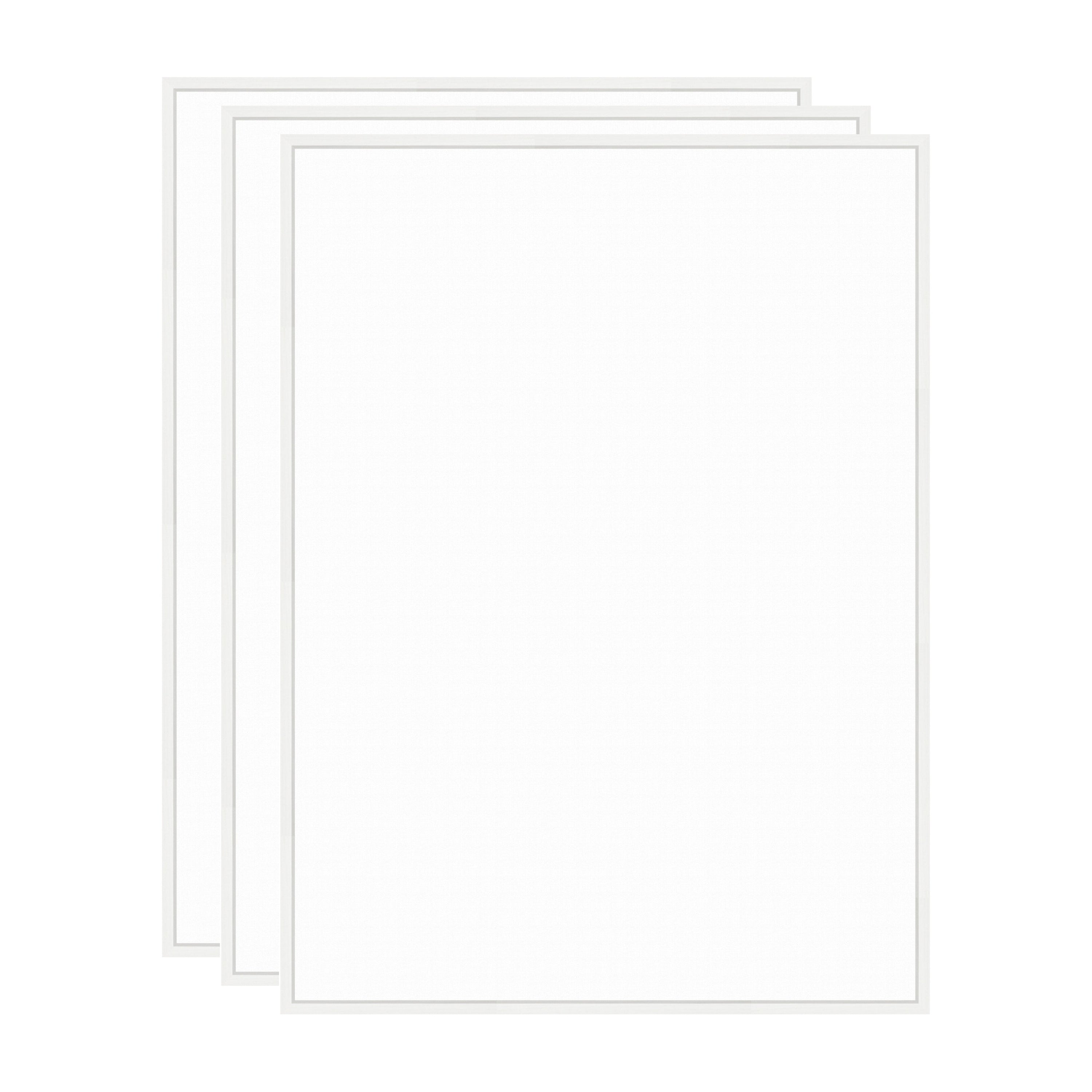 Art Set 3 Piece Set 23x33 Sylvie White 1