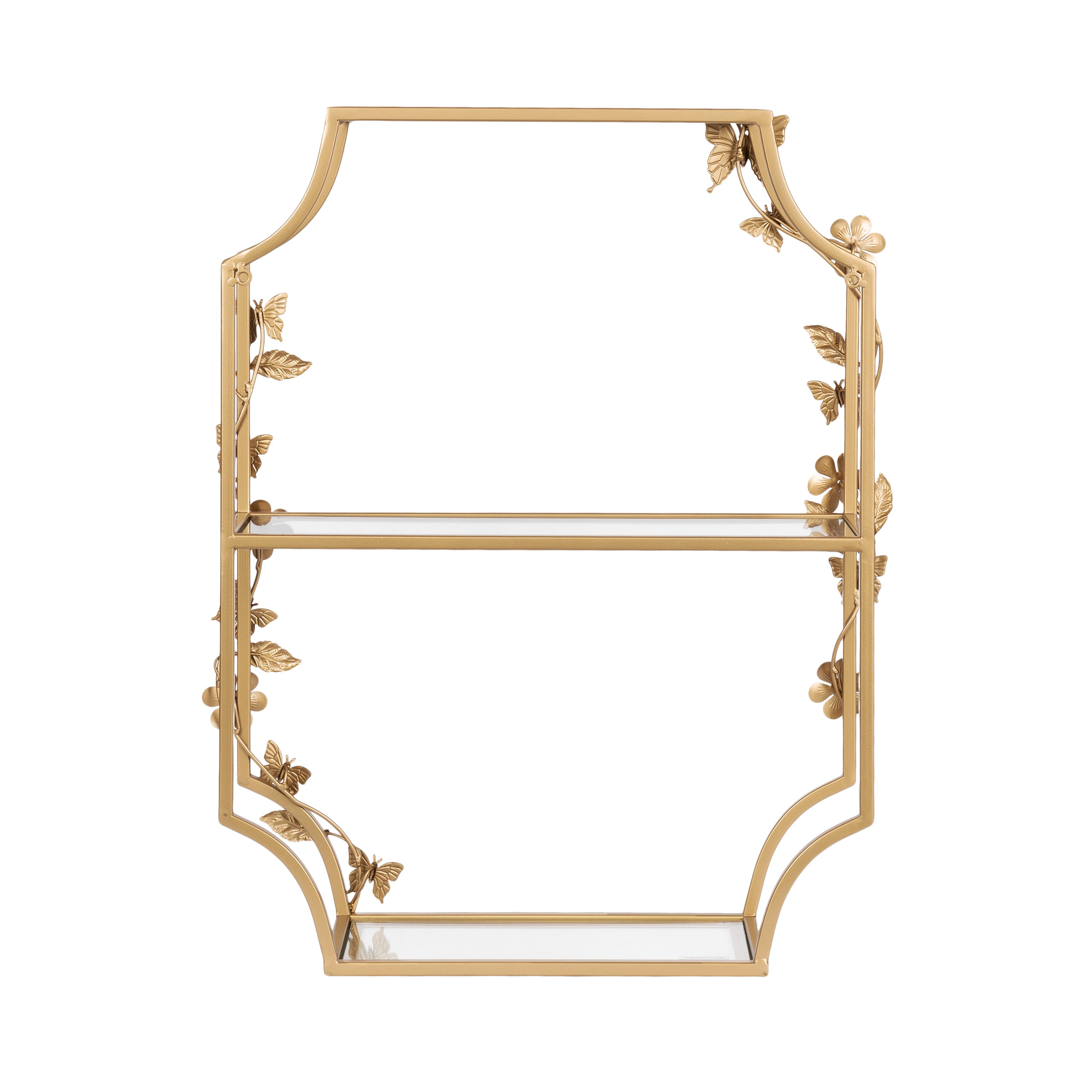 Accent Shelf 20x7x25 Gold 4