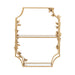 Accent Shelf 20x7x25 Gold 4