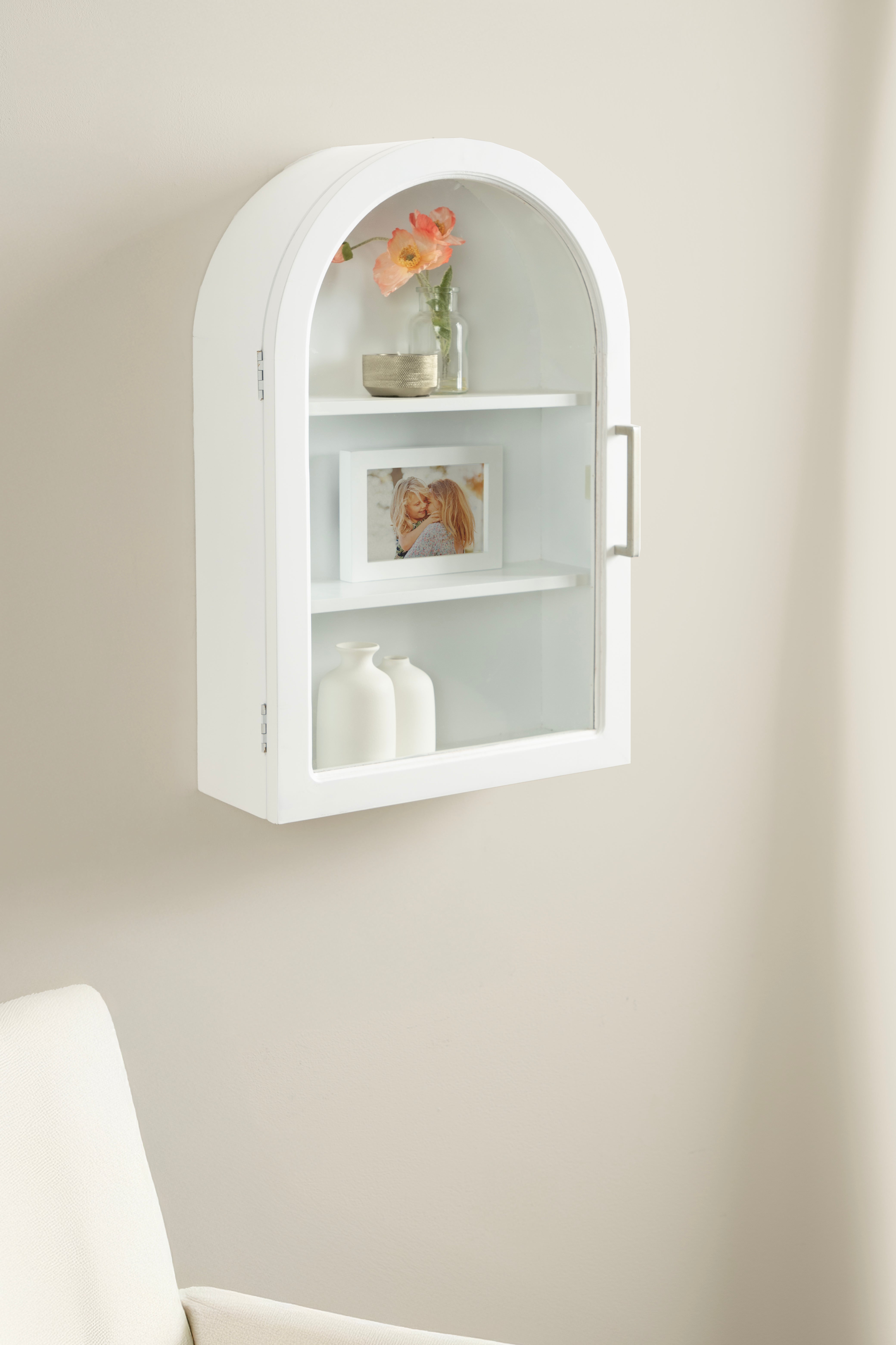 Cabinet White 16x7x24 8