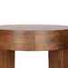 Side Table Walnut Brown 12x12x28 3