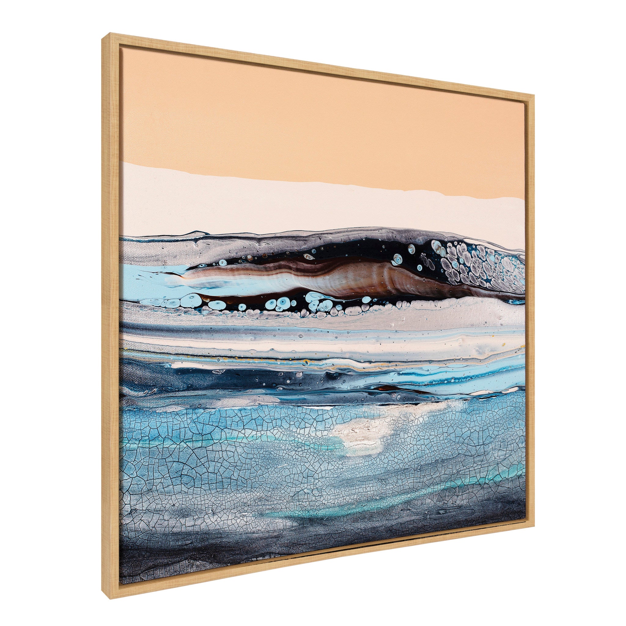 Sylvie Glacier Park Framed Canvas by Xizhou Xie