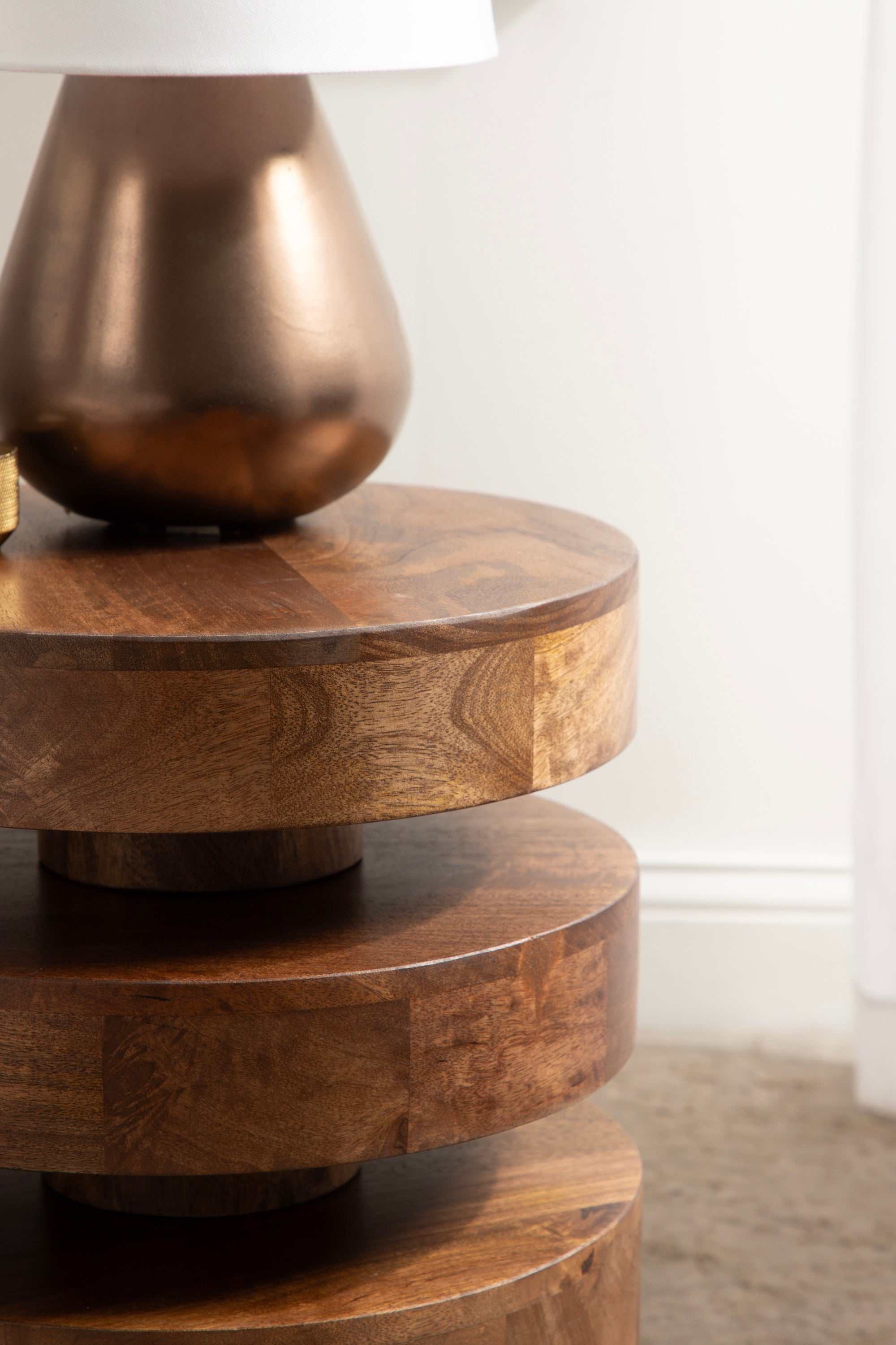 Omar Round Side Table