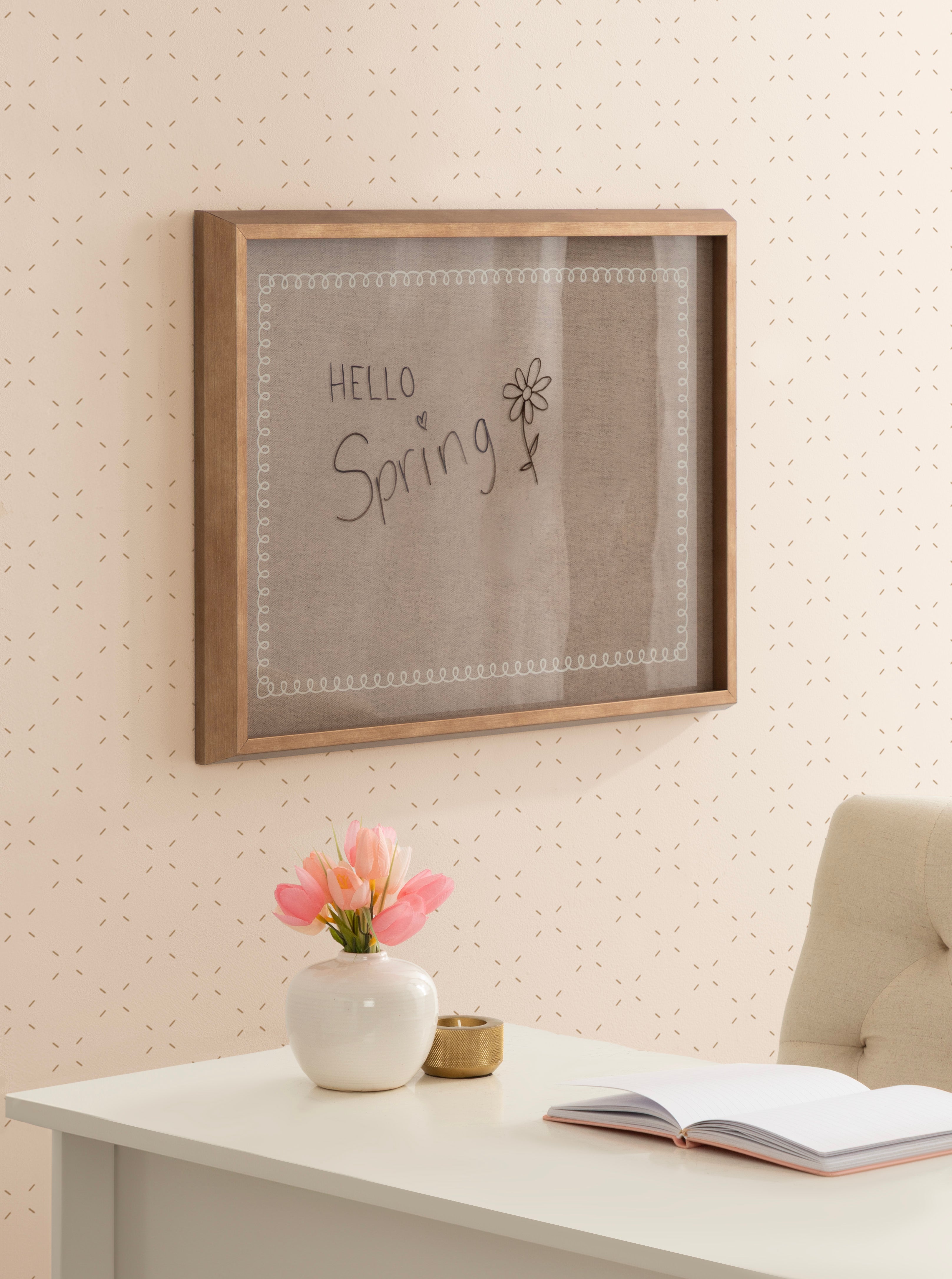 Dry Erase Board Blake Gold 24x18 7