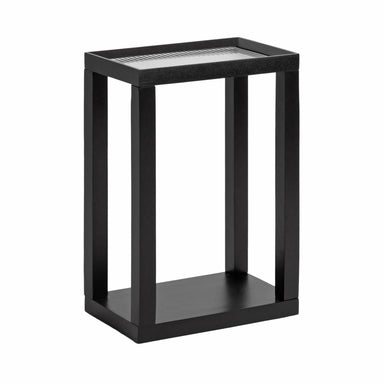 Side Table Black 16x10x24 1