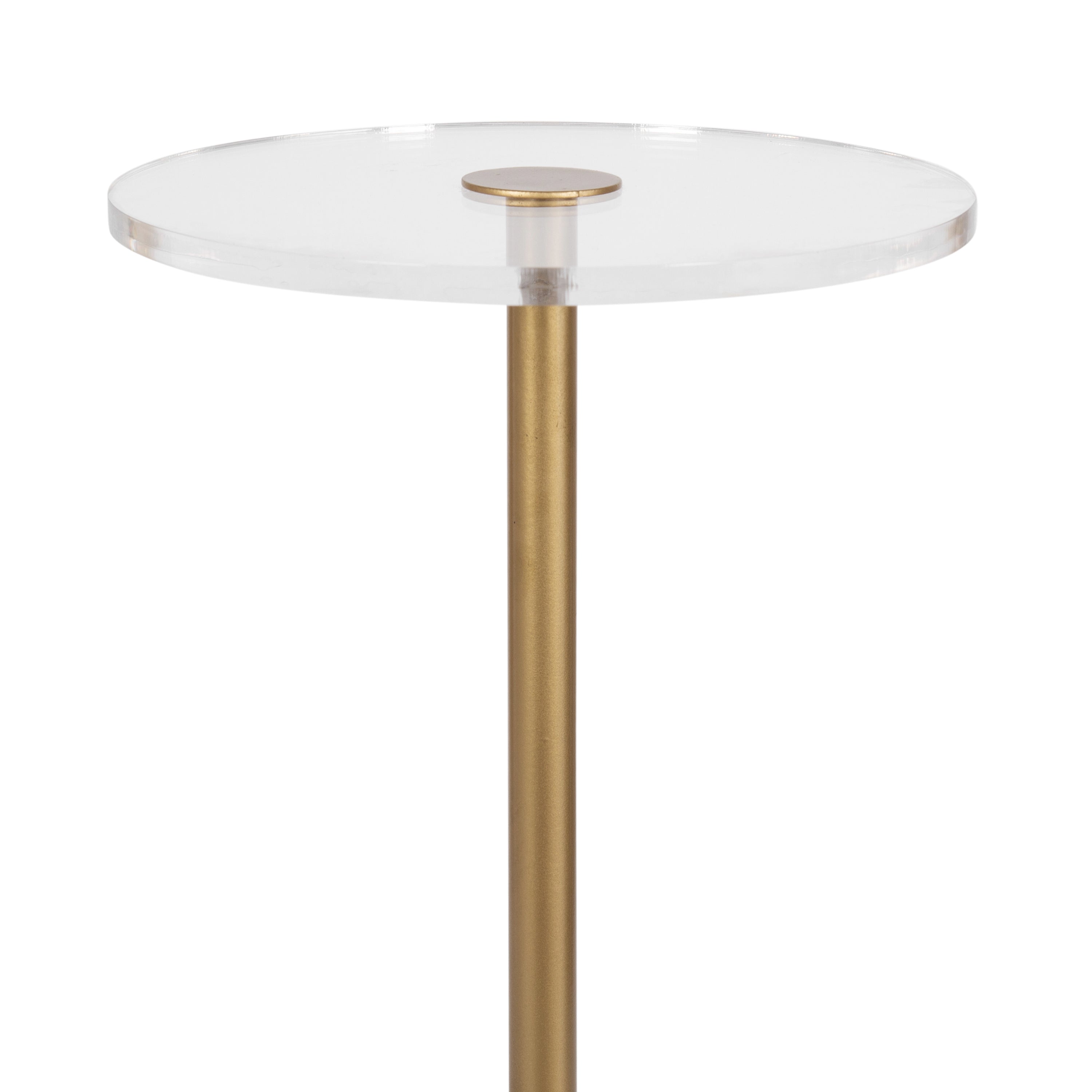 Drink Table 10x10x22 Gold 3