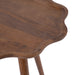 Side Table Walnut Brown 19x19x24 3