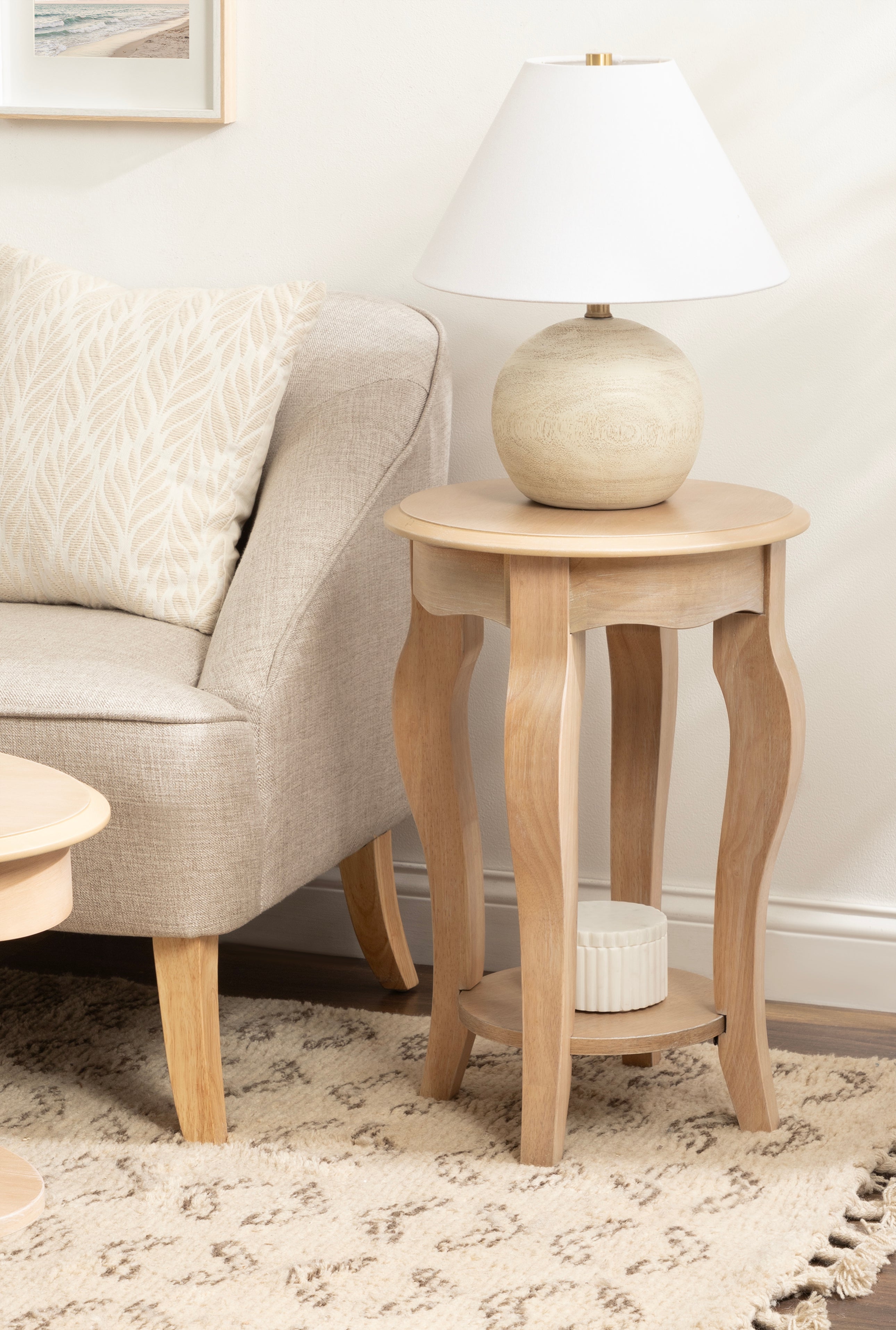 Sutherlin Wood Side Table