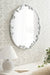 Round Mirror 26x26 Silver 7