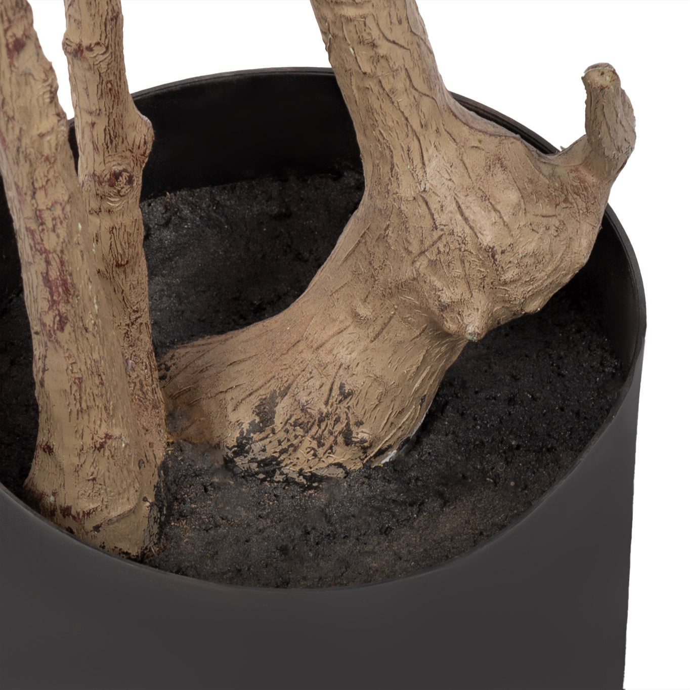 Faux Tree 7' Distressed White 4