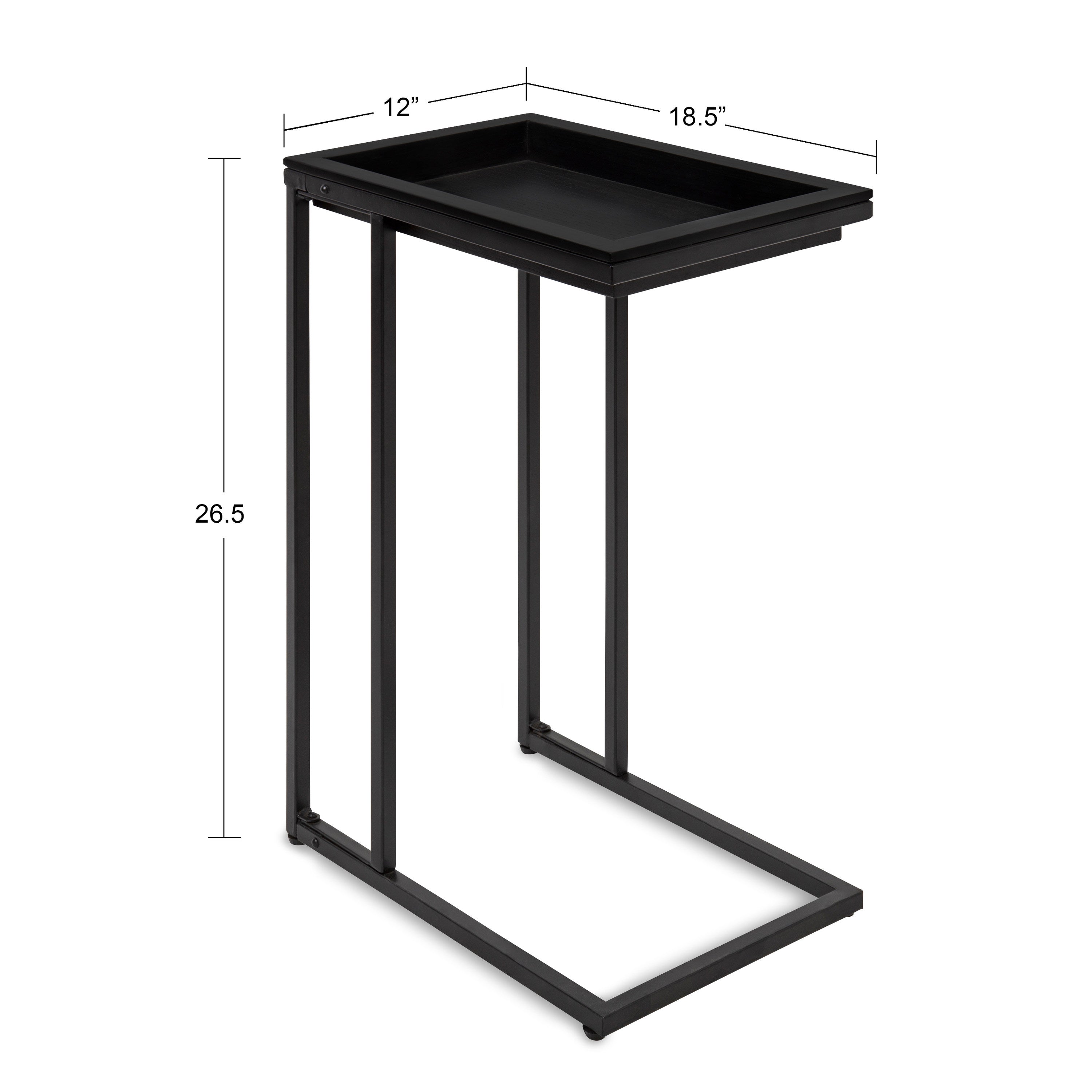 Lockridge Wood and Metal C-Table