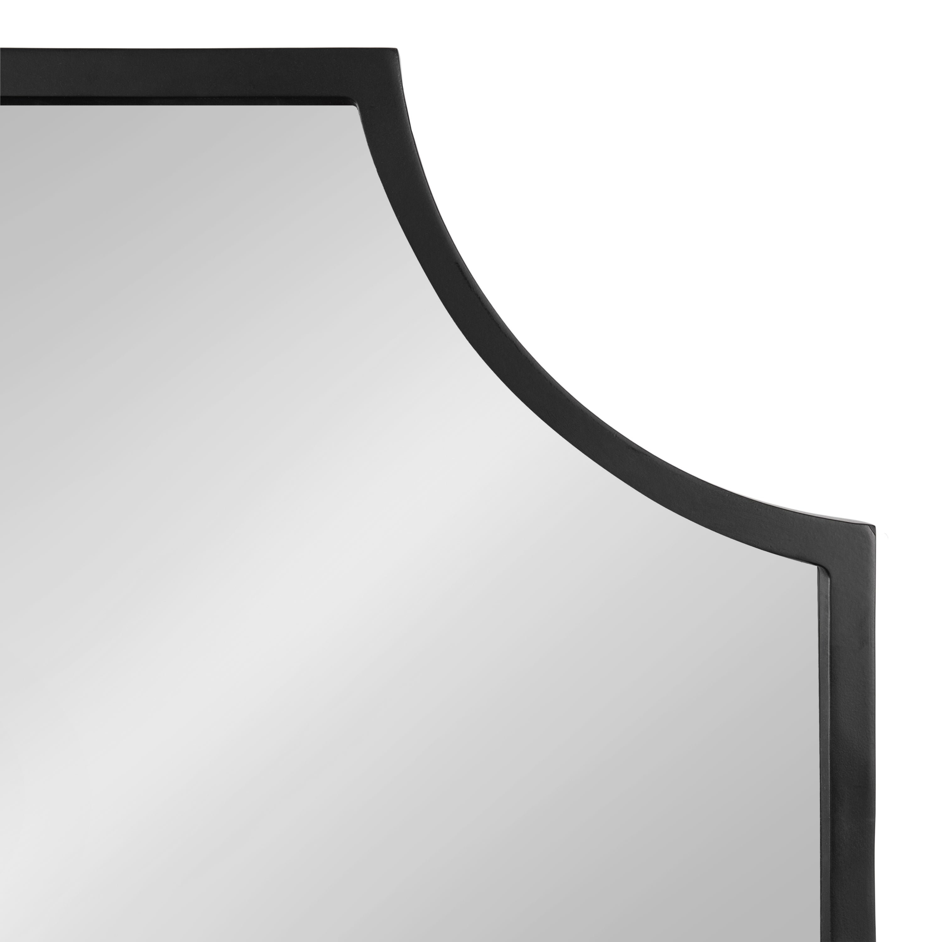 Arch Mirror Black 26x28 3
