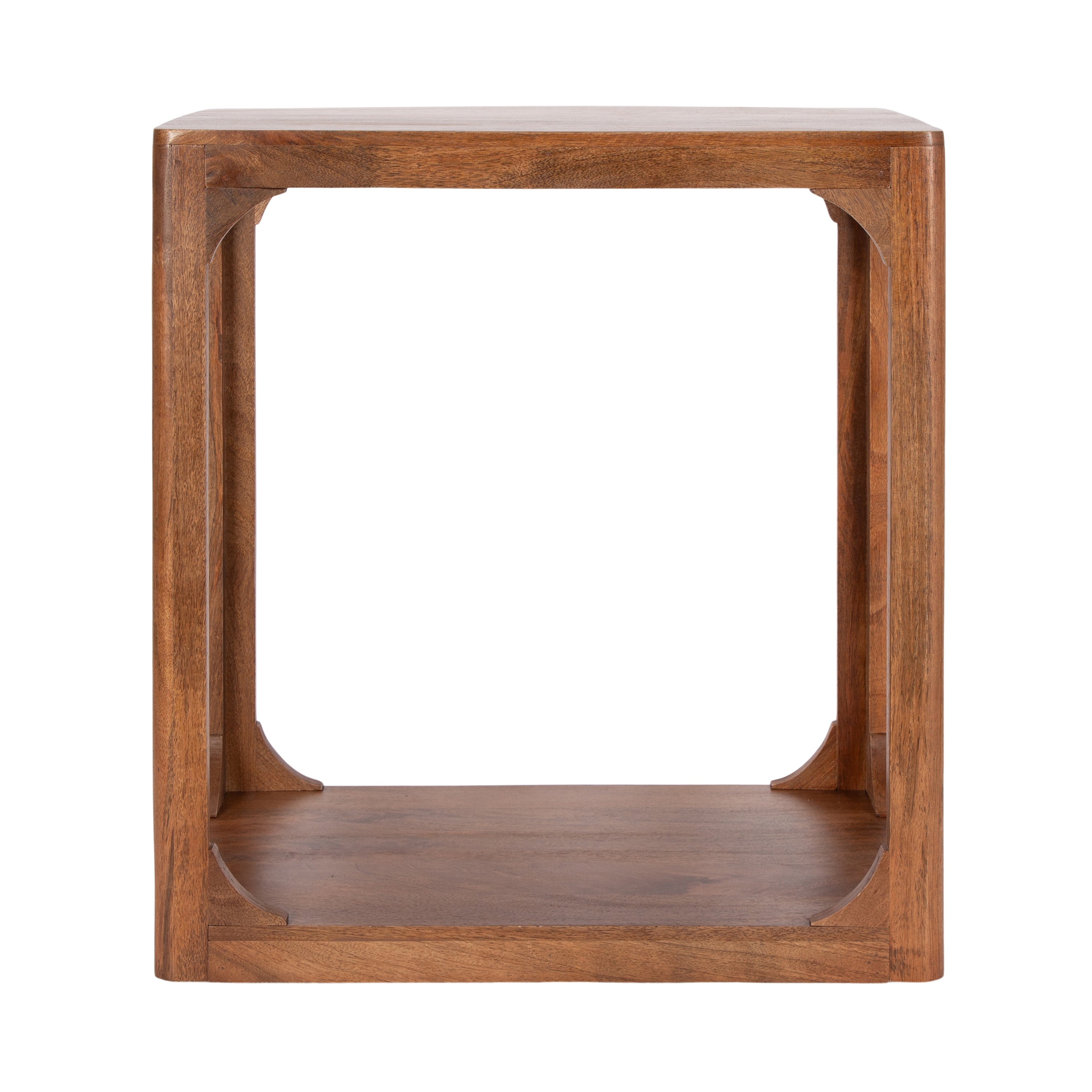 Side Table 22x14x22 Walnut Brown 5