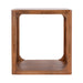 Side Table Walnut Brown 22x14x22 5