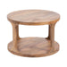 Coffee Table Natural 28x28x18 5