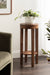 Side Table Walnut Brown 12x12x28 7