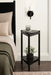 Side Table 12x13x24 Black 7