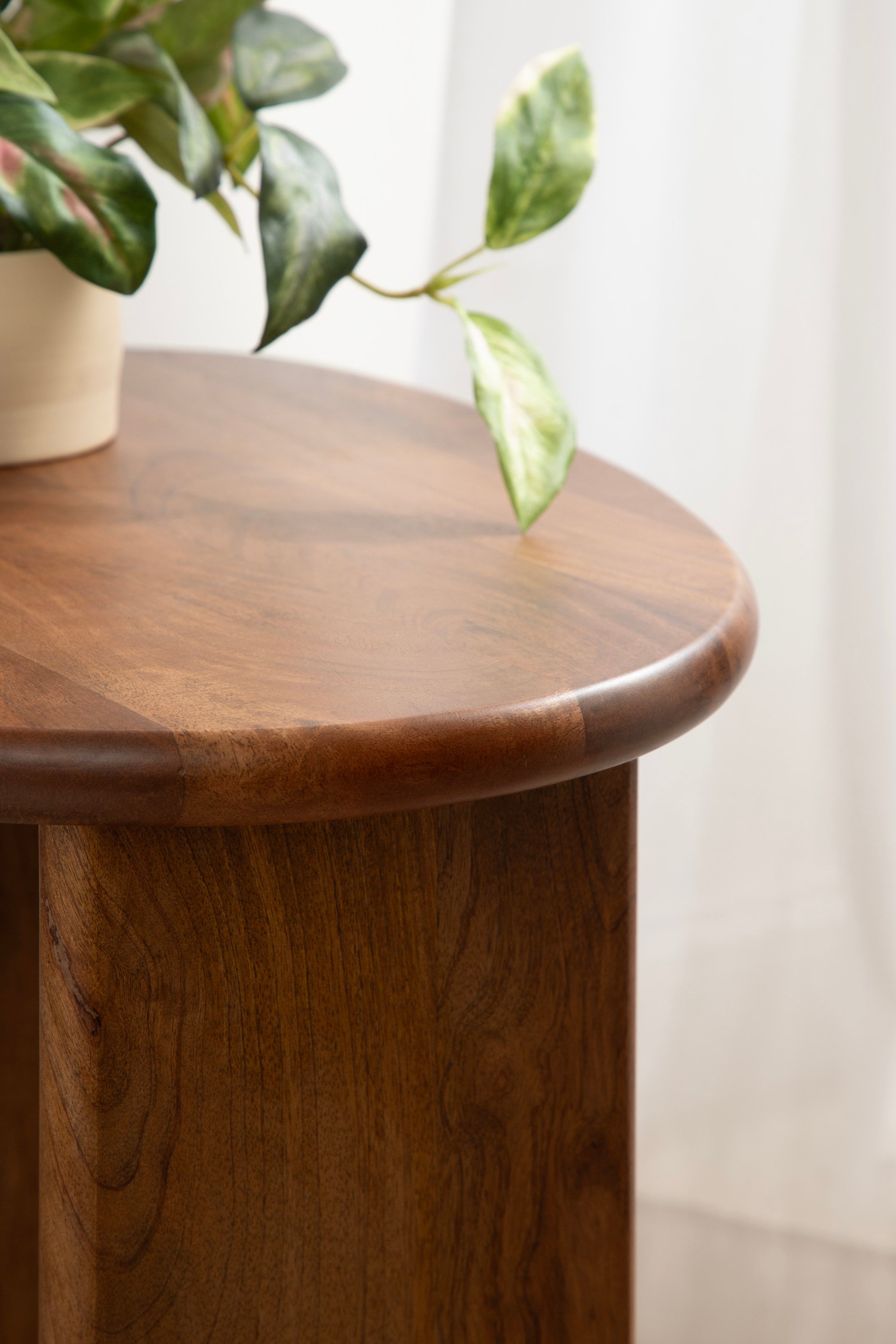 Tortola Wood Side Table