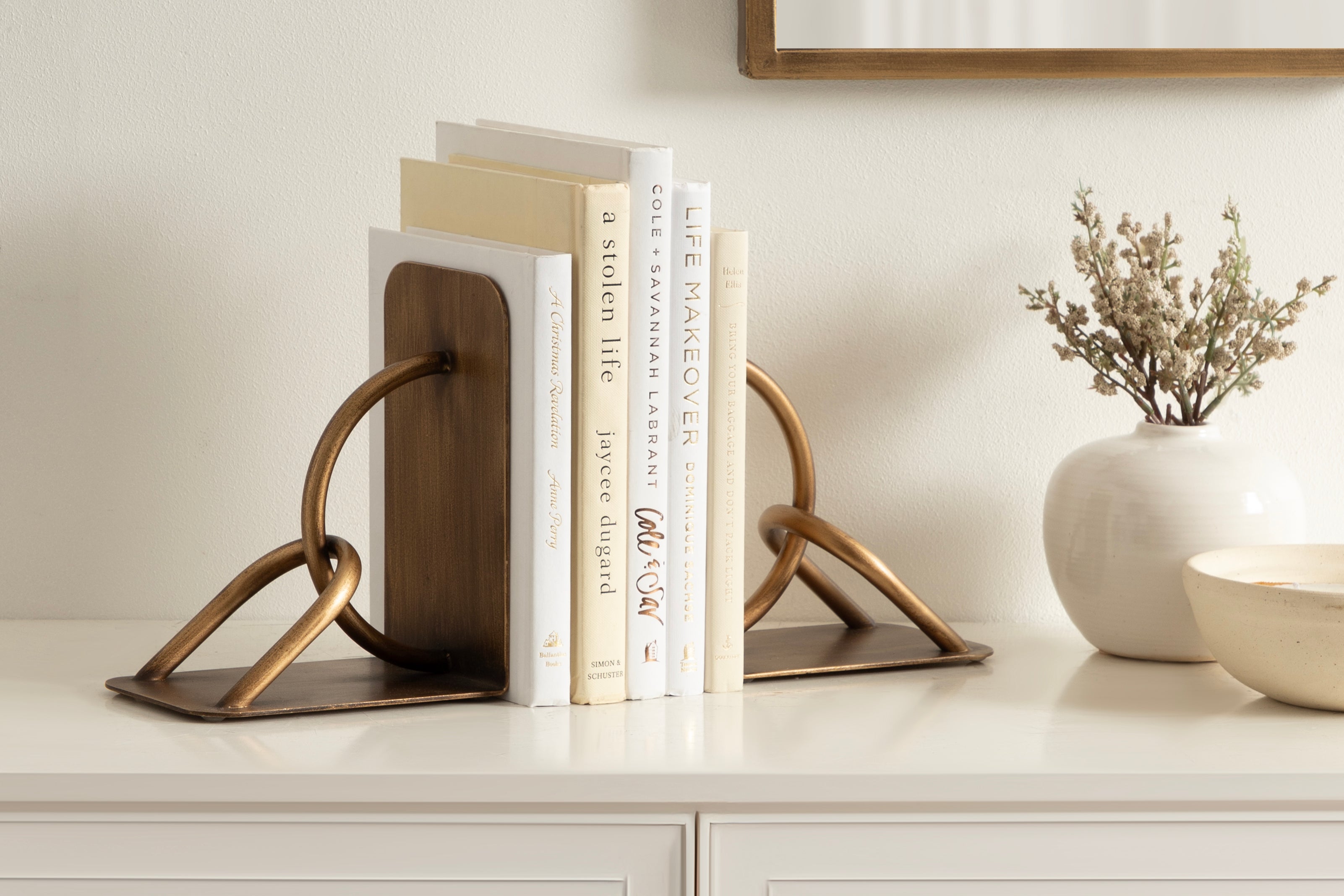 Chenery Metal Bookends