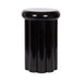 Side Table Black 12x12x18 1