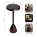 Drink Table Bronze 10x10x22 2