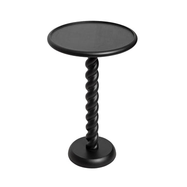 Side Table Black 15x15x24 1