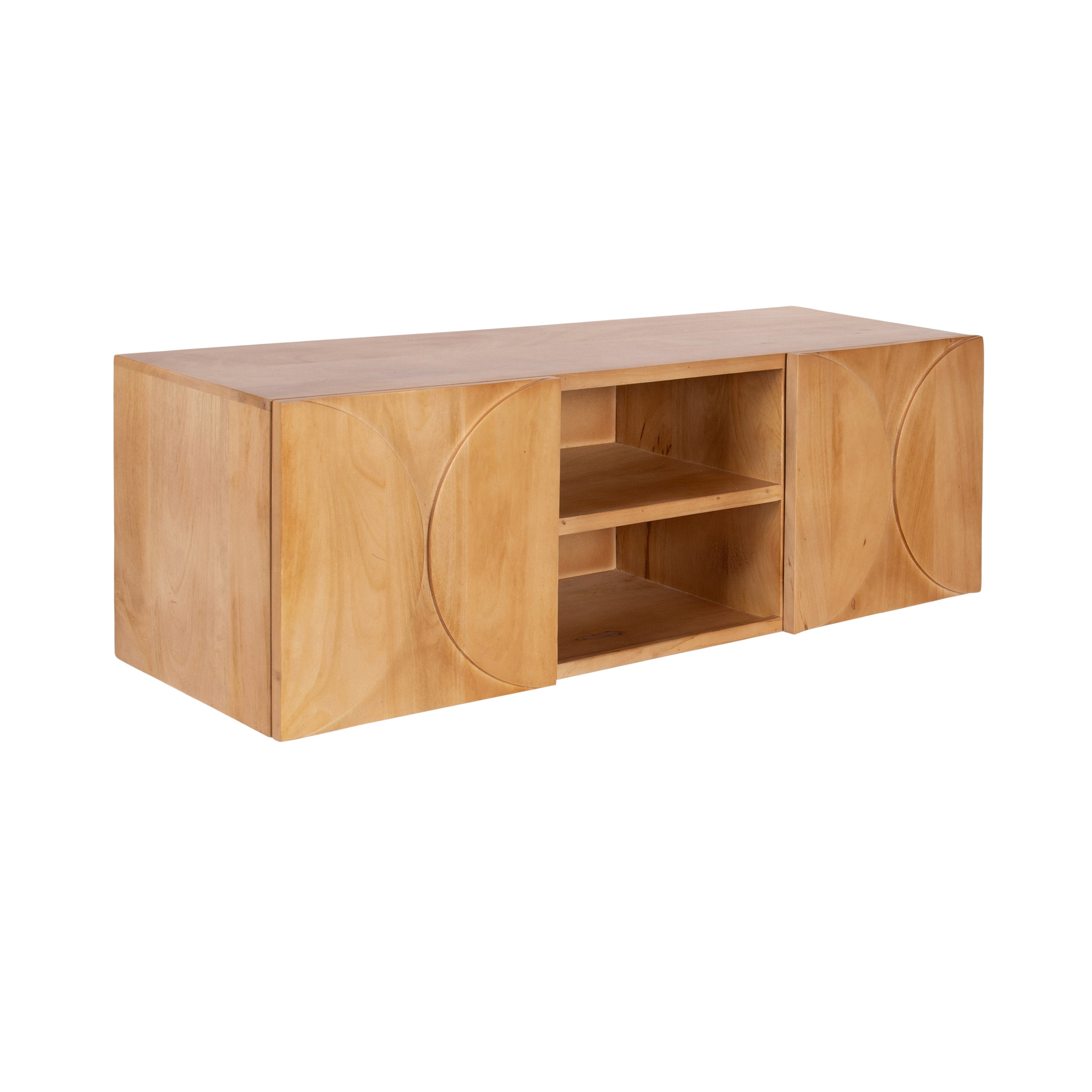 Townsend Floating Media Wall Cabinet