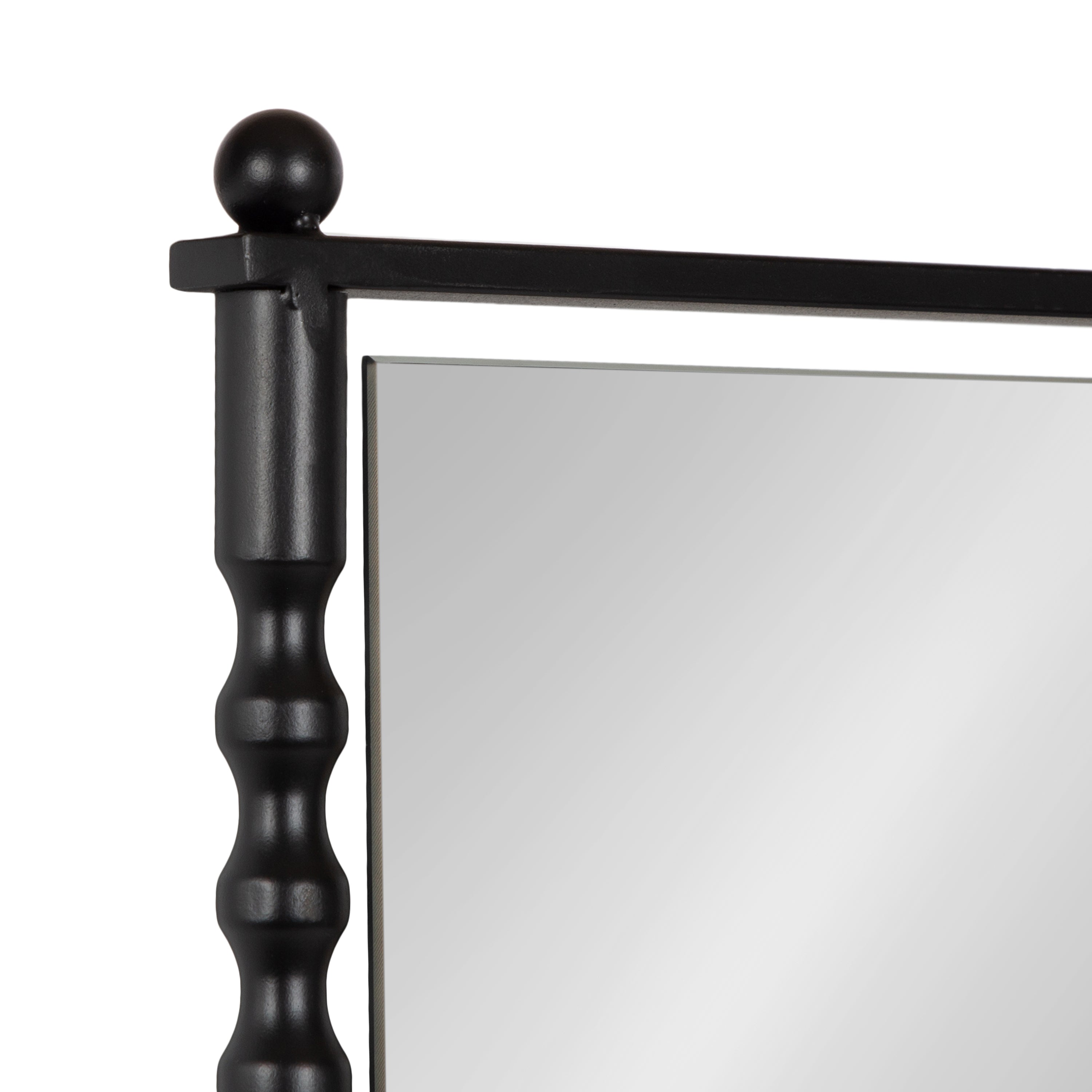 Rectangle Mirror Black 22x33 3