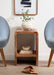 Side Table Natural Honey 16x12x24 7