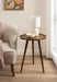 Side Table Walnut Brown 19x19x24 6
