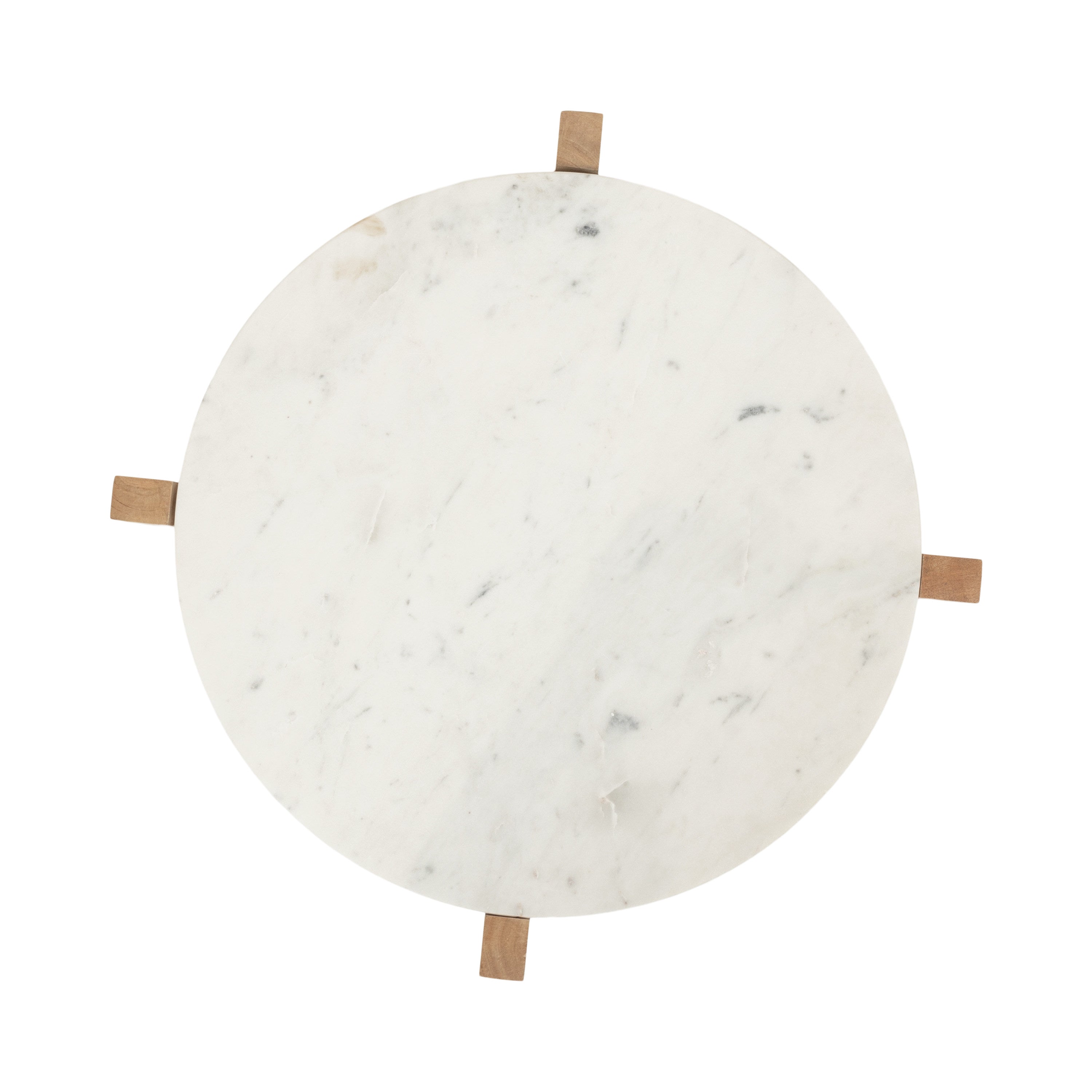 Icelyn Marble Side Table