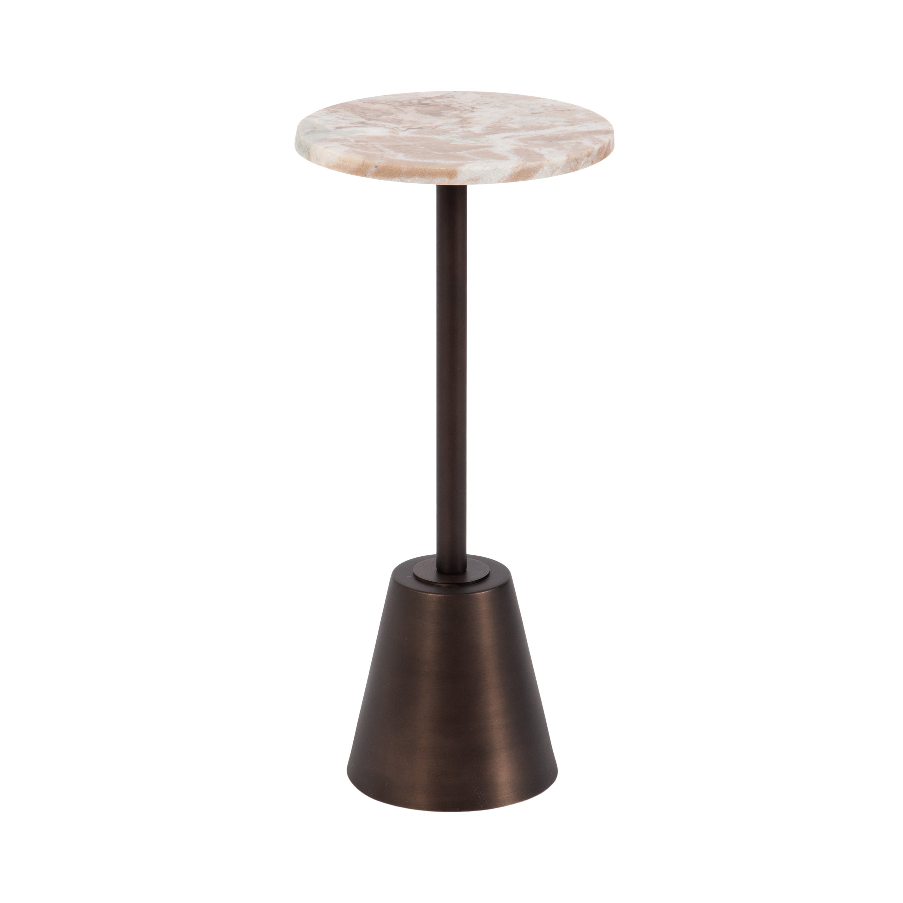Side Table Brown Bronze 10x10x22 1