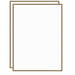 Art Set 2 Piece Set 28x38 Sylvie Dark Gold 1
