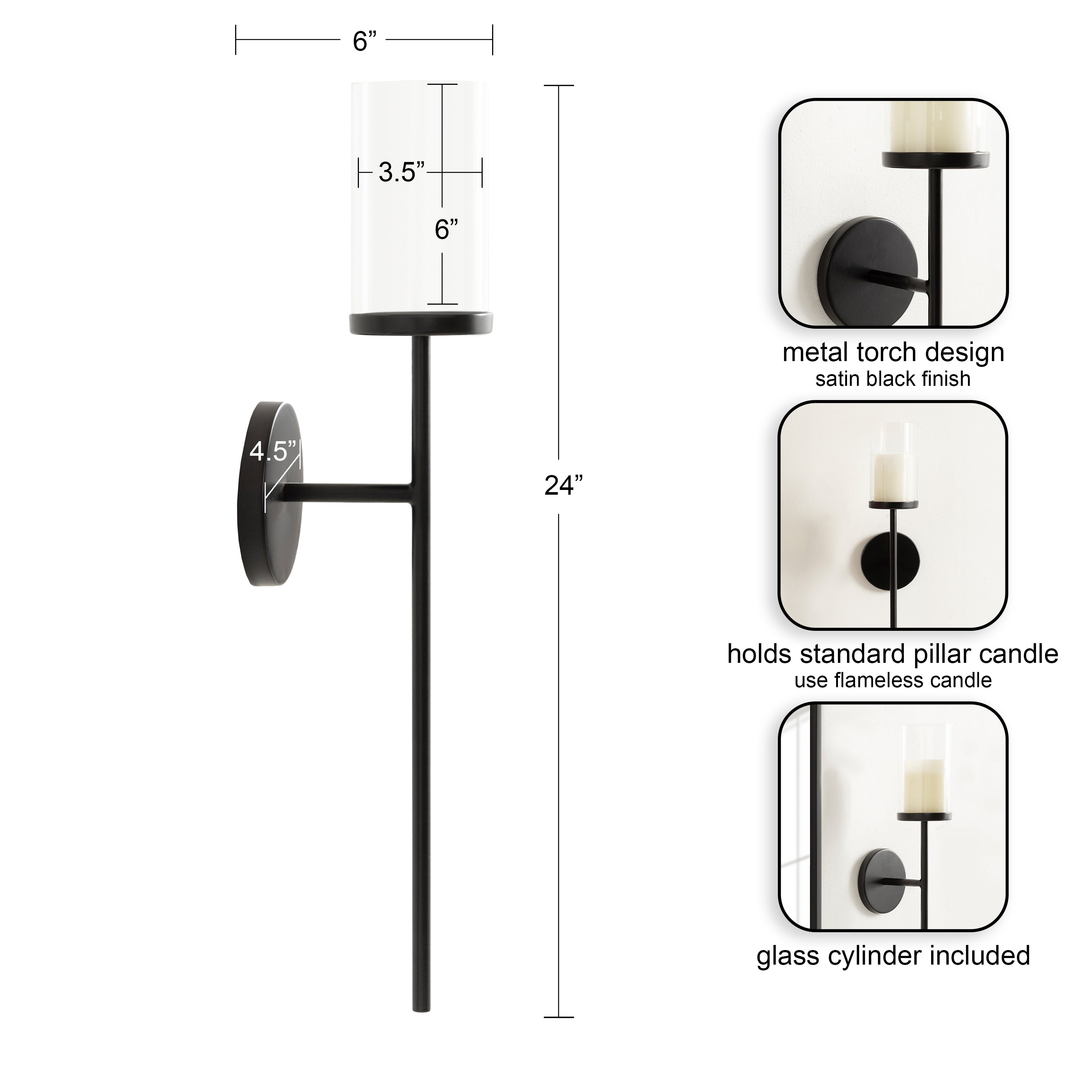 Blaise Metal Wall Sconce