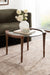 Coffee Table Walnut Brown 28x26x18 7
