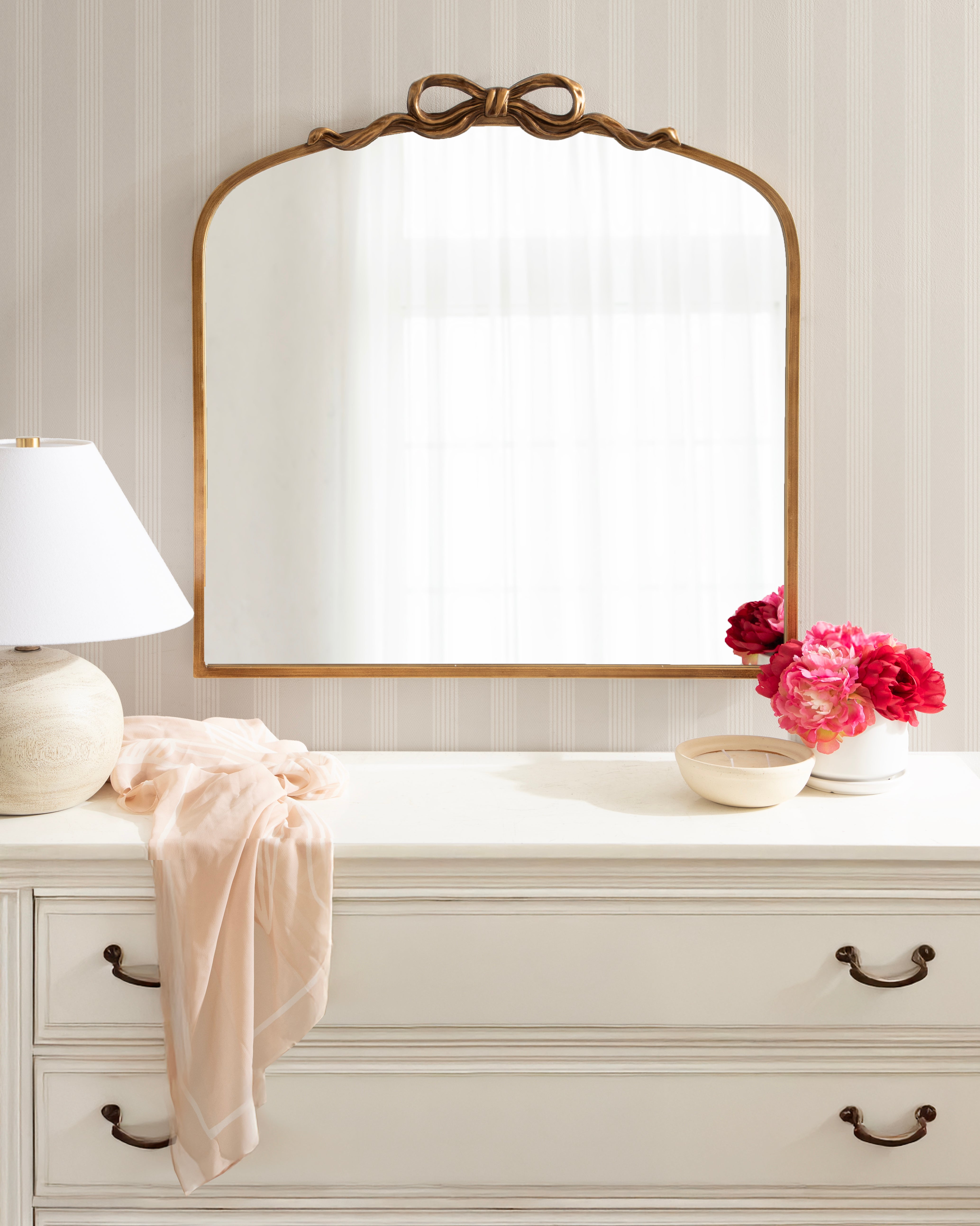 Arch Mirror Gold 28x30 6