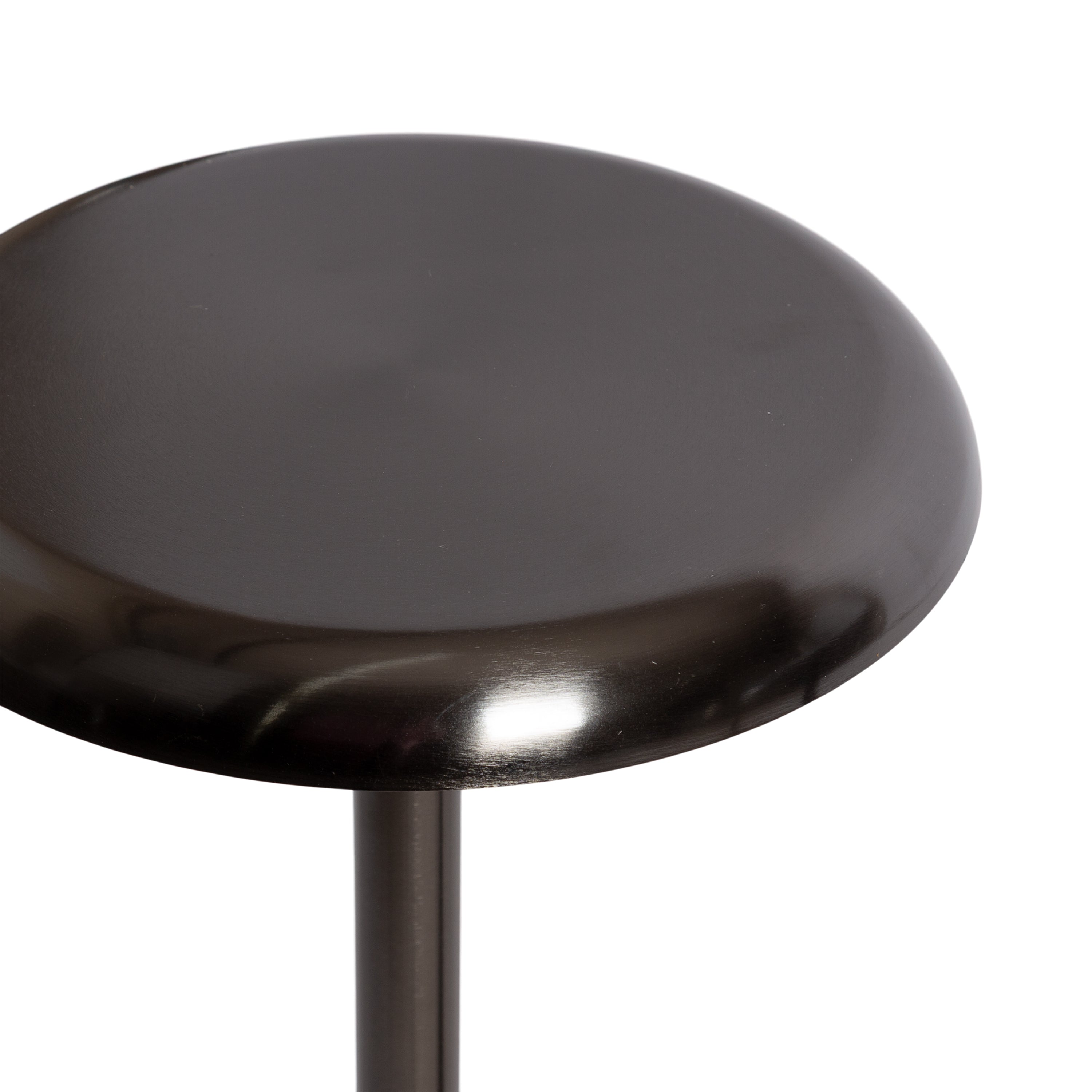 Drink Table Pewter 10x10x22 3