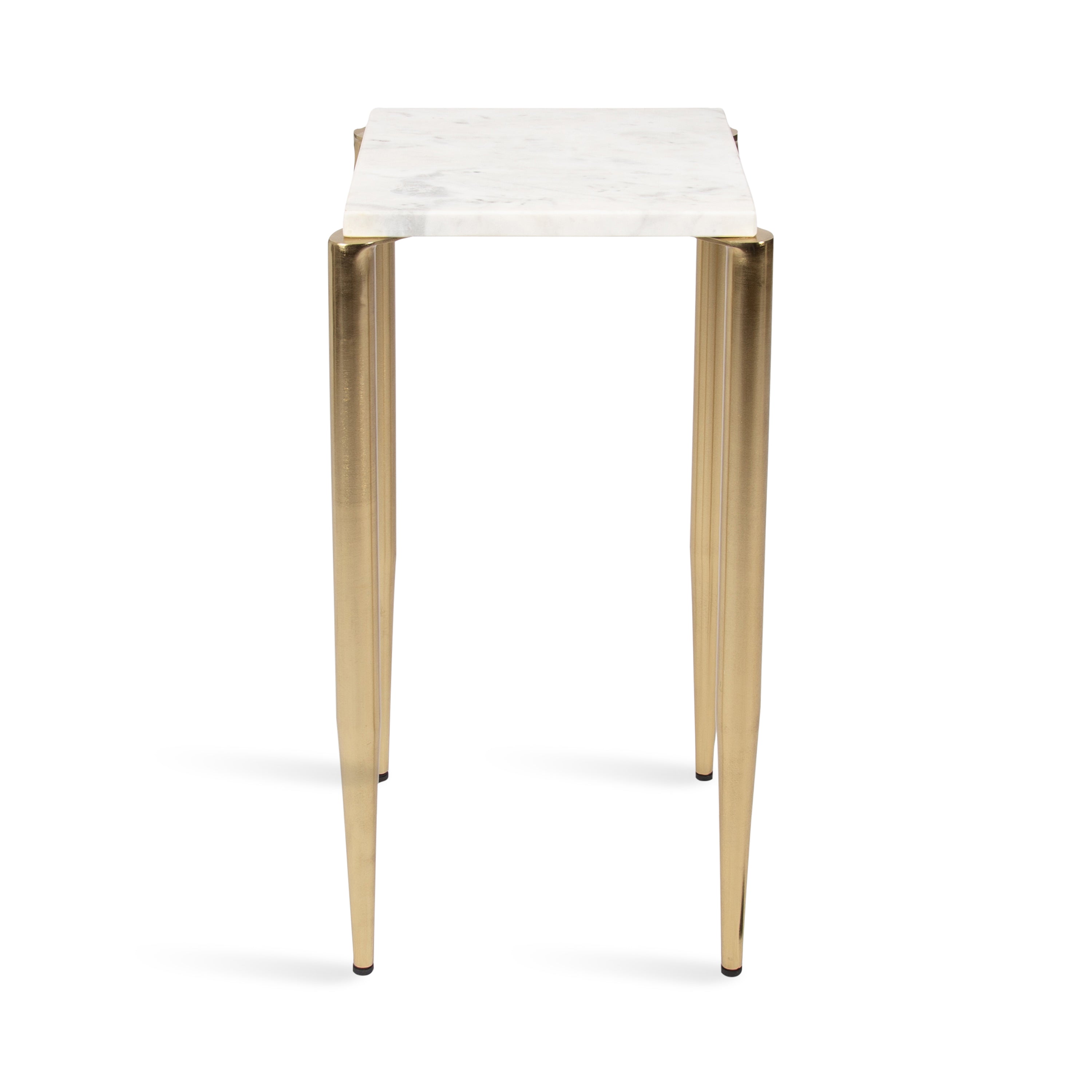 Drink Table 12x12x24 White Gold 5