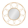 Cori Round Rattan Mirror