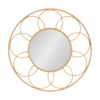 Cori Round Rattan Mirror