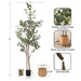 Faux Tree Natural 8' 2