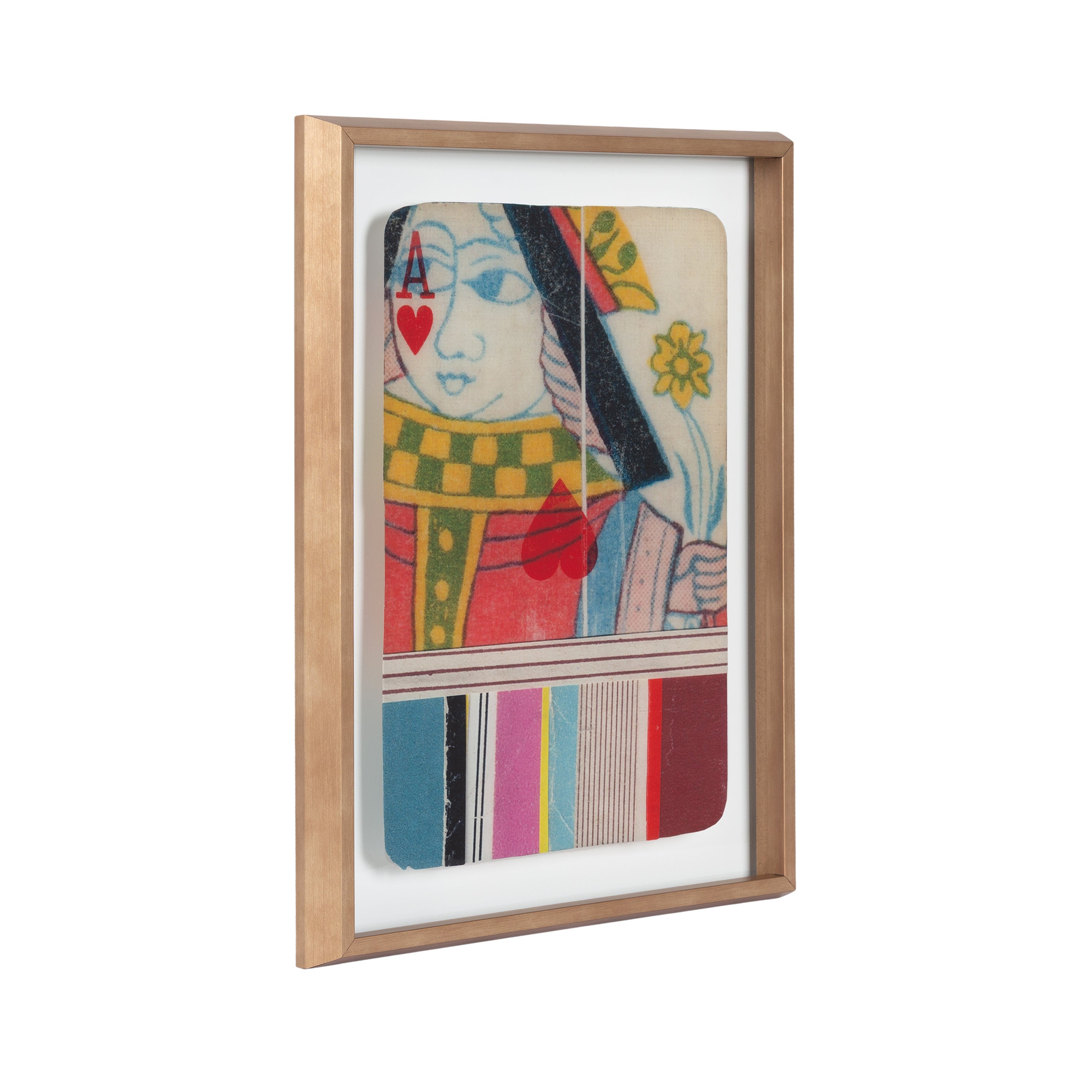 Framed Printed Art 18x24 Blake Gold 1