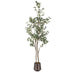 Faux Tree Pewter 8' 1