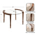 Coffee Table Walnut Brown 28x26x18 2