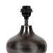 Tabletop Lamp Pewter 8x8x17 5