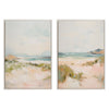 Sylvie Beaded Tranquil Landscape III and V Framed Canvas Art Set by Amy Lighthall