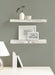 Floating Shelf 2 Piece 22 Inch White 7