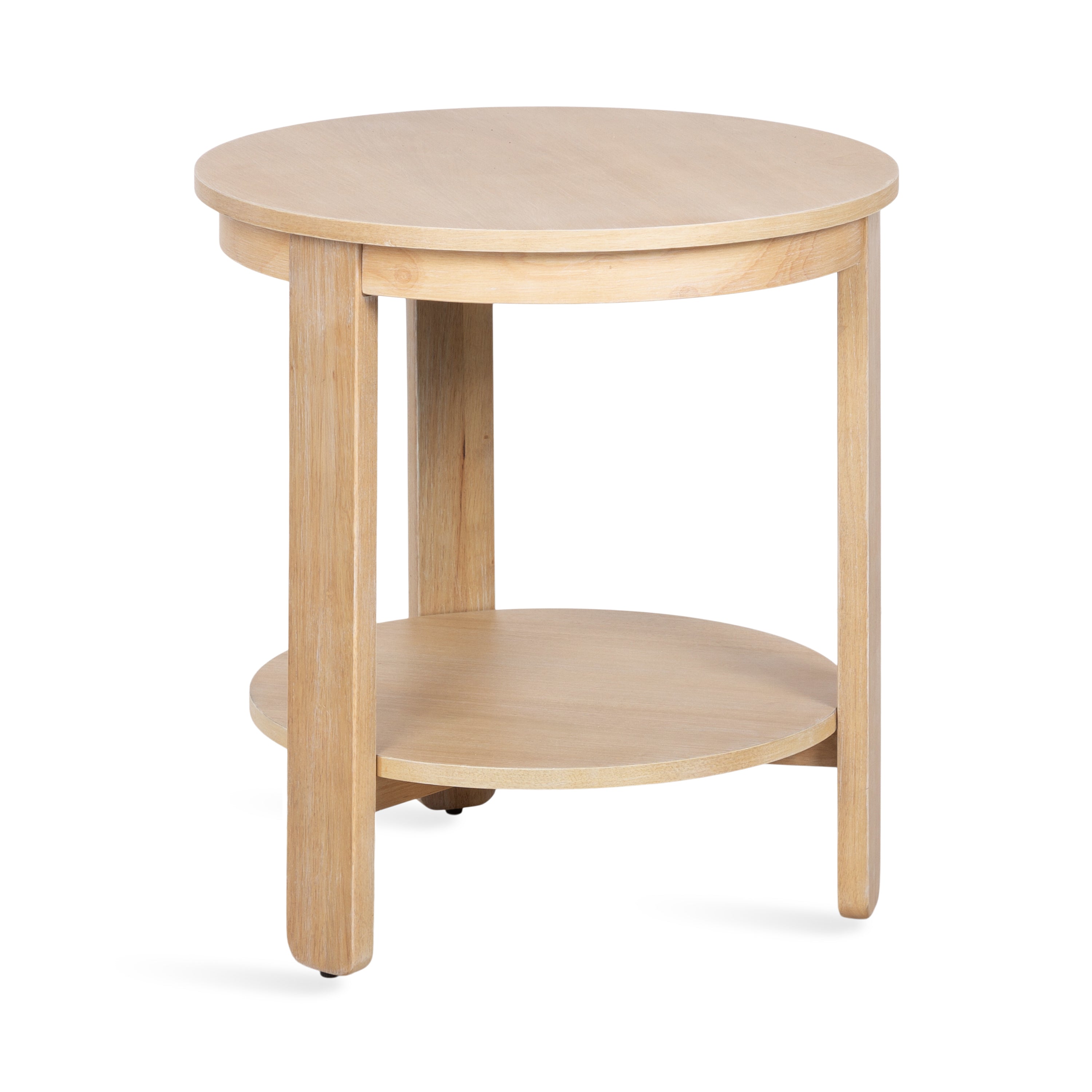 Side Table Natural Beige 22x22x24 1