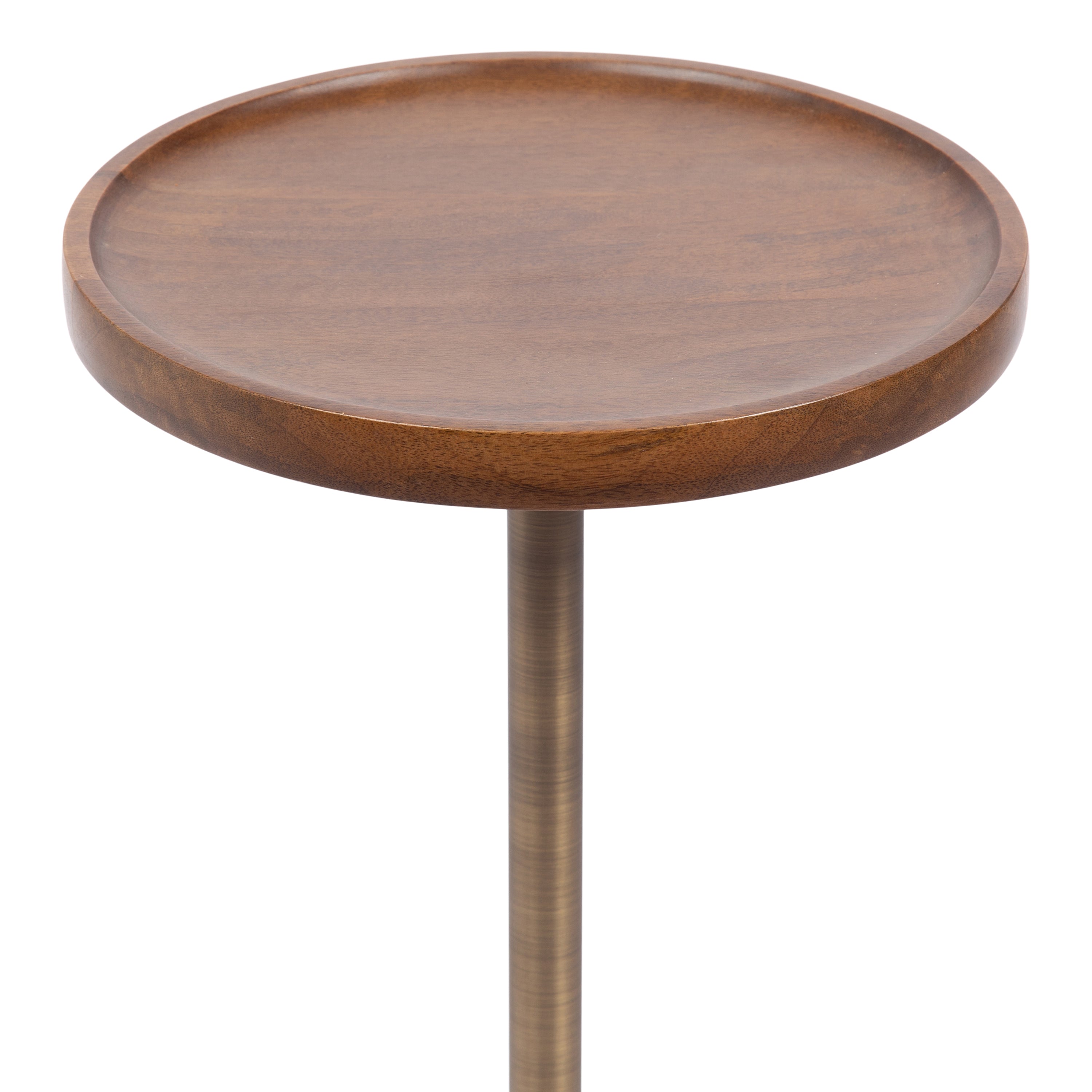 Shorrock Wood and Marble Side Table