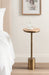 Side Table Gold 10x10x24 7